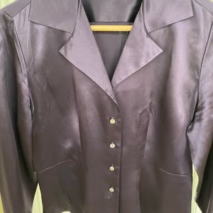 Banana Republic silk blouse .